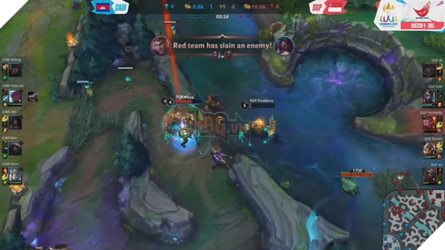 SEA Games 32: Liên Minh Tốc Chiến - Campuchia nuôi hi vọng trước Singapore 3