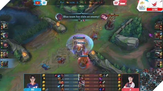 SEA Games 32: Liên Minh Tốc Chiến - Việt Nam đối mặt Singapore tại Chung kết Nhánh thua 3