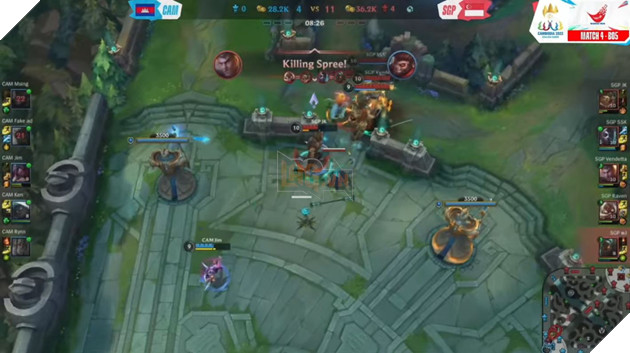 SEA Games 32: Liên Minh Tốc Chiến - Campuchia nuôi hi vọng trước Singapore 4