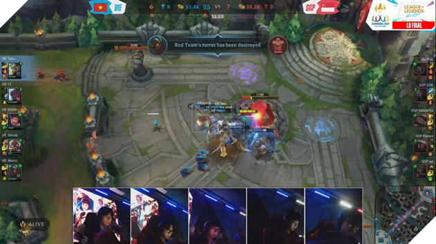 SEA Games 32: Liên Minh Tốc Chiến - Việt Nam đối mặt Singapore tại Chung kết Nhánh thua 9