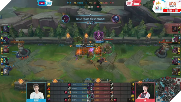 SEA Games 32: Liên Minh Tốc Chiến - Campuchia nuôi hi vọng trước Singapore 8