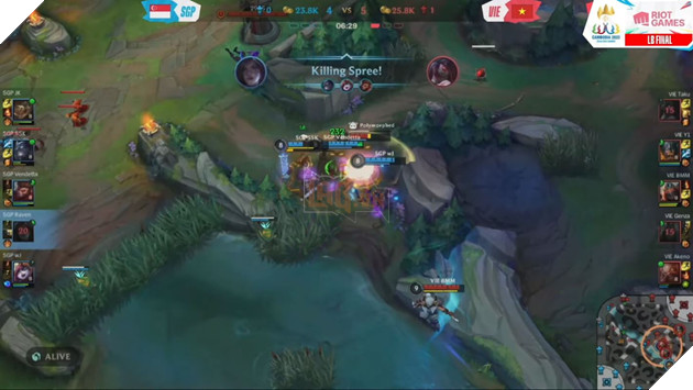 SEA Games 32: Liên Minh Tốc Chiến - Việt Nam đối mặt Singapore tại Chung kết Nhánh thua 14