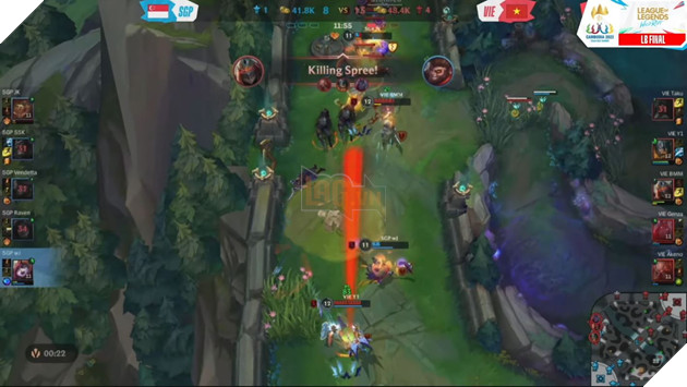 SEA Games 32: Liên Minh Tốc Chiến - Việt Nam đối mặt Singapore tại Chung kết Nhánh thua 15