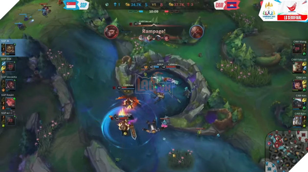 SEA Games 32: Liên Minh Tốc Chiến - Campuchia nuôi hi vọng trước Singapore 15