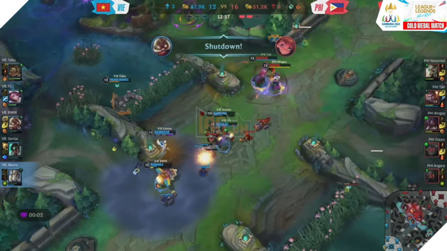 SEA Games 32: Chung kết Tổng Liên Minh Tốc Chiến - Việt Nam tái chiến Philippines 22