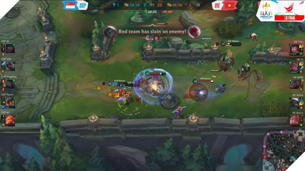 SEA Games 32: Liên Minh Tốc Chiến - Việt Nam đối mặt Singapore tại Chung kết Nhánh thua 23