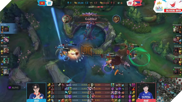 SEA Games 32: Chung kết Tổng Liên Minh Tốc Chiến - Việt Nam tái chiến Philippines 23