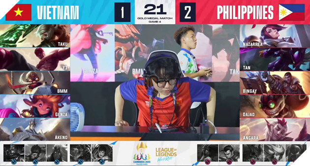 SEA Games 32: Chung kết Tổng Liên Minh Tốc Chiến - Việt Nam tái chiến Philippines 28