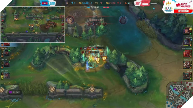 SEA Games 32: Liên Minh Tốc Chiến - Campuchia nuôi hi vọng trước Singapore 23