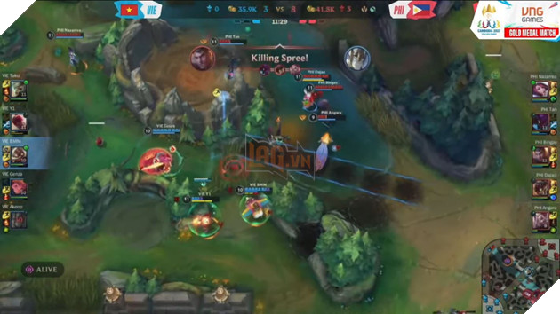 SEA Games 32: Chung kết Tổng Liên Minh Tốc Chiến - Việt Nam tái chiến Philippines 33