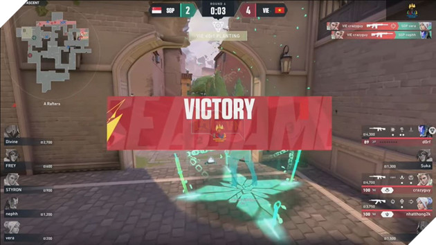 SEA Games 32: Vòng bảng VALORANT Ngày thi đấu thứ nhất - Việt Nam đối đầu Singapore 6