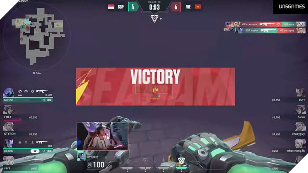 SEA Games 32: Vòng bảng VALORANT Ngày thi đấu thứ nhất - Việt Nam đối đầu Singapore 8