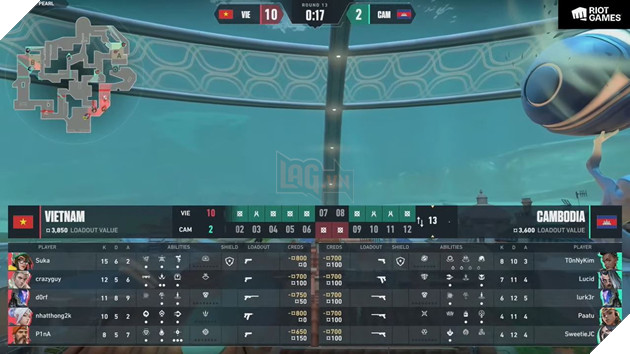 SEA Games 32: Vòng bảng VALORANT Ngày thi đấu thứ nhất - Việt Nam chiến Campuchia 4