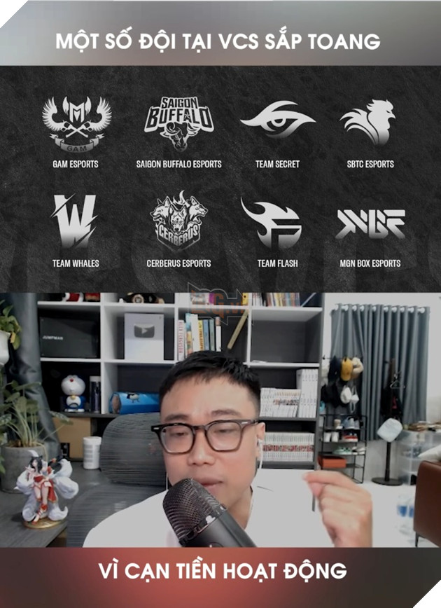 LMHT: BLV Hoàng Luân hé lộ việc một số đội tuyển VCS có khả năng giải thể vì kinh tế eo hẹp