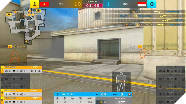 SEA Games 32: Chung kết Đột Kích - Việt Nam đối diện thử thách mang tên Indonesia 9