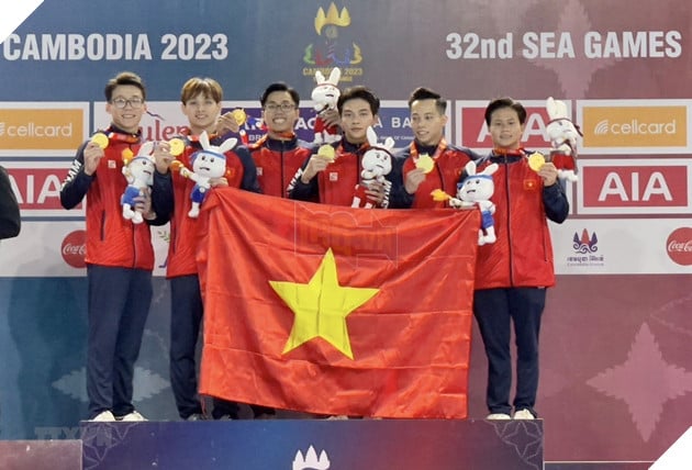 Tổng cộng số huy chương Vàng Việt Nam đạt được tại SEA Games 32 ngày thi đấu thứ 3