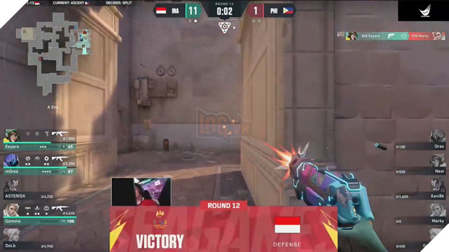 SEA Games 32: Bán kết 1 VALORANT - Philippines quyết chiến Indonesia 9