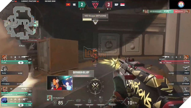 SEA Games 32: Bán kết 2 VALORANT - Việt Nam tái đấu Singapore 8