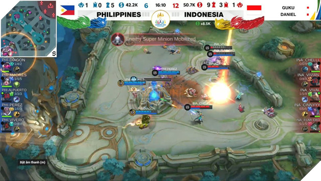 SEA Games 32: Chung kết Mobile Legends: Bang Bang Đồng đội nữ - Thư hùng Philippines và Indonesia 5