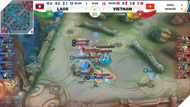 SEA Games 32: Mobile Legends Bang Bang nữ Việt Nam tranh hạng Ba Tư