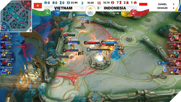 SEA Games 32: Mobile Legends Bang Bang nữ Việt Nam tranh hạng Ba Tư 4