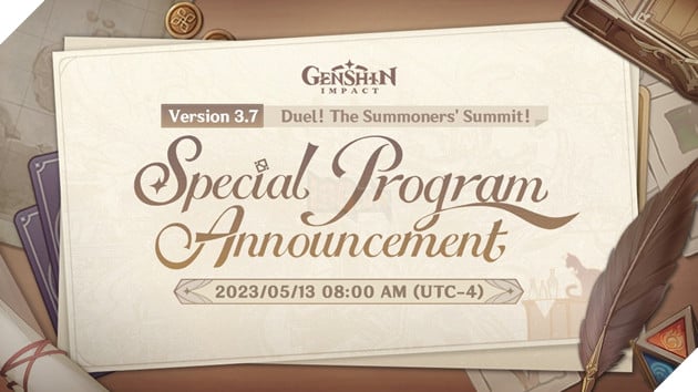 Genshin Impact công bố thời điểm diễn ra livestream phiên bản 3.7 với loạt nội dung mới 2