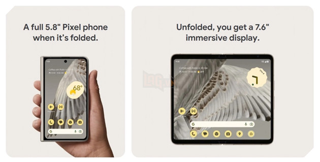 Google chính thức trình làng Pixel Fold, cạnh tranh trực tiếp với Samsung Galaxy