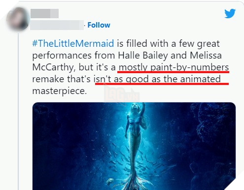 Đánh giá sớm Nàng Tiên Cá 2023: Diễn xuất là điểm sáng nhưng vẫn kém bản hoạt hình