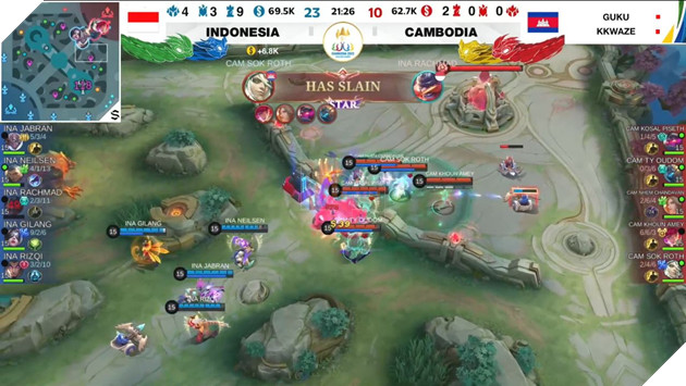 SEA Games 32: Mobile Legends: Bang Bang nam Campuchia lội ngược dòng ngoạn mục 6