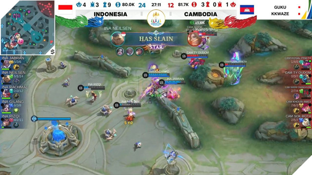 SEA Games 32: Mobile Legends: Bang Bang nam Campuchia lội ngược dòng ngoạn mục 7