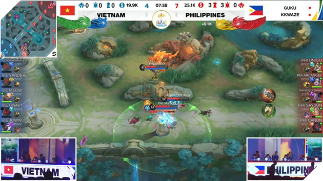 SEA Games 32: Mobile Legends Bang Bang - Việt Nam tìm cách vượt ải Philippines 3