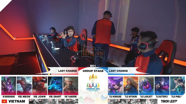 SEA Games 32: Mobile Legends Bang Bang Đồng đội Nam - Việt Nam ra quân đấu Timor Leste 2