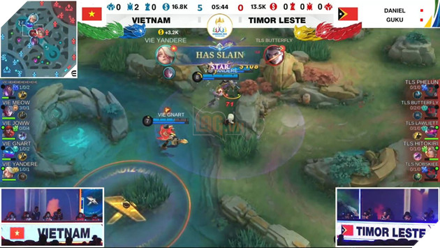 SEA Games 32: Mobile Legends Bang Bang Đồng đội Nam - Việt Nam ra quân đấu Timor Leste 3