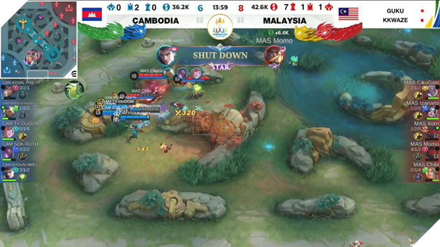 SEA Games 32: Mobile Legends Bang Bang - Malaysia chạm một tay vào Huy chương Vàng 2