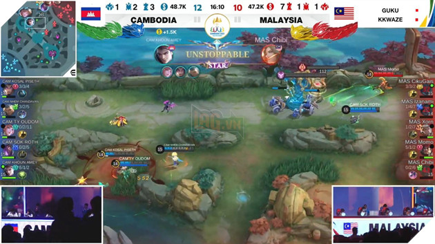 SEA Games 32: Mobile Legends Bang Bang - Malaysia chạm một tay vào Huy chương Vàng 3