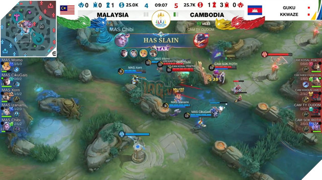 SEA Games 32: Mobile Legends Bang Bang - Malaysia chạm một tay vào Huy chương Vàng 6