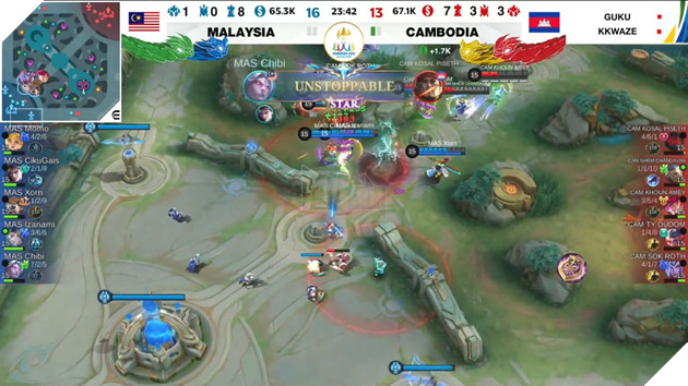 SEA Games 32: Mobile Legends Bang Bang - Malaysia chạm một tay vào Huy chương Vàng 8