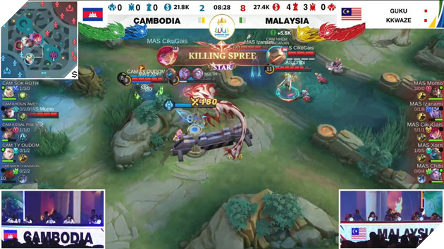 SEA Games 32: Mobile Legends Bang Bang - Malaysia chạm một tay vào Huy chương Vàng 11