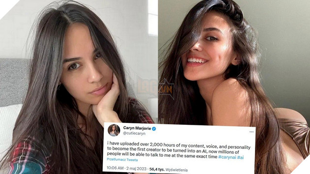 Nữ KOL thu về tiền tỷ, nhờ vào việc tạo ra phiên bản AI của mình đi hẹn hò hàng nghìn chàng trai