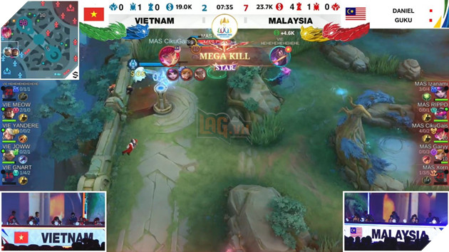 Mobile Legends: Bang Bang Đồng đội Nam ngày 2 - Việt Nam gặp ải khó Malaysia 3