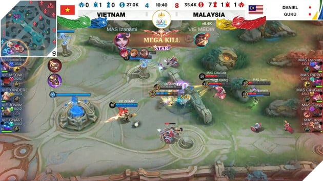 Mobile Legends: Bang Bang Đồng đội Nam ngày 2 - Việt Nam gặp ải khó Malaysia 4