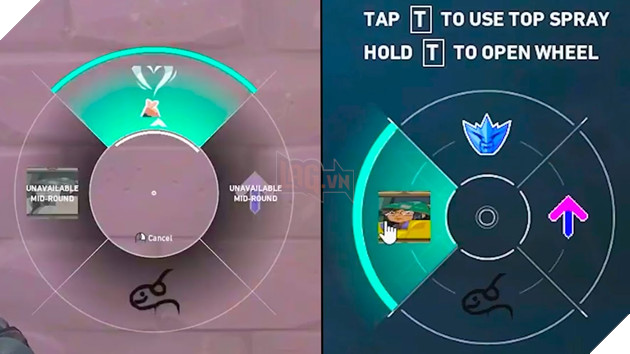 Valorant wheelspray