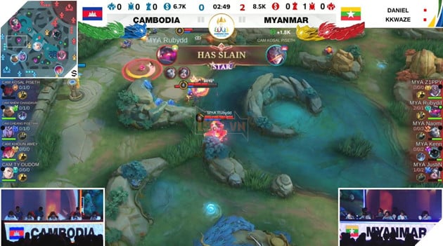 SEA Games 32: Mobile Legends Bang Bang - Campuchia tranh Hạng ba với Myanmar 4