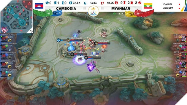 SEA Games 32: Mobile Legends Bang Bang - Campuchia tranh Hạng ba với Myanmar 8