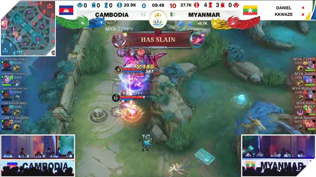 SEA Games 32: Mobile Legends Bang Bang - Campuchia tranh Hạng ba với Myanmar 12