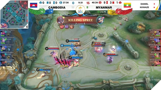 SEA Games 32: Mobile Legends Bang Bang - Campuchia tranh Hạng ba với Myanmar 13