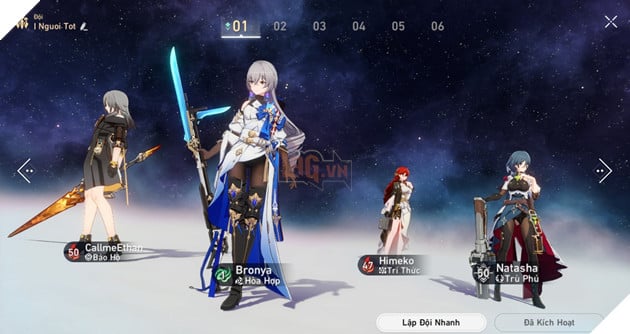 Cách xếp đội hình Honkai Star Rail