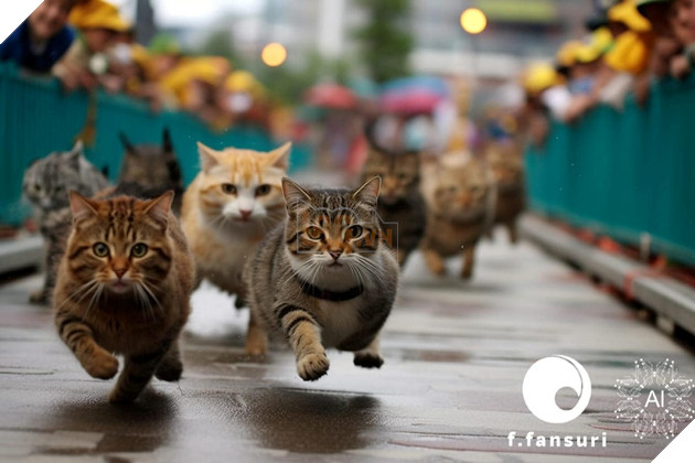 Xuất hiện một cuộc đua dành cho những chú mèo, nhưng hóa ra lại được thực hiện bởi AI