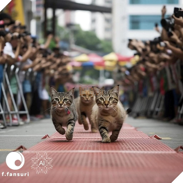 Xuất hiện một cuộc đua dành cho những chú mèo, nhưng hóa ra lại được thực hiện bởi AI