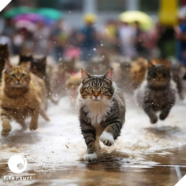 Xuất hiện một cuộc đua dành cho những chú mèo, nhưng hóa ra lại được thực hiện bởi AI